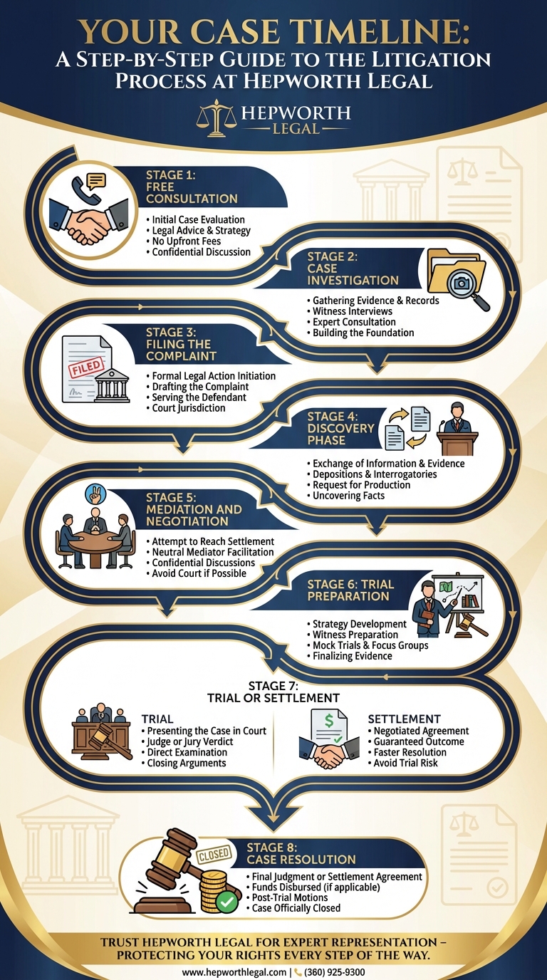 The Case Timeline: What to Expect